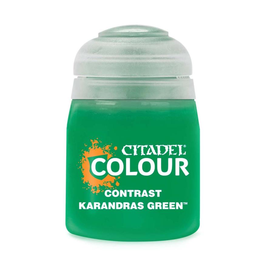 ゲームズワークショップ シタデルカラー コントラスト:KARANDRAS GREEN