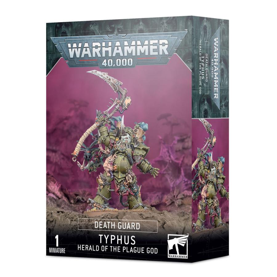 ゲームズワークショップ DEATH GUARD: TYPHUS HERALD OF THE PLAGUE