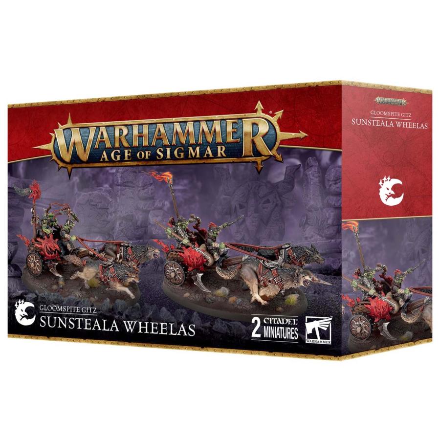 ウォーハンマー Age of Sigmar サンスティーラー・ホイーラー ゲームズワークショップ グルームスパイト・ギット：サンスティーラ