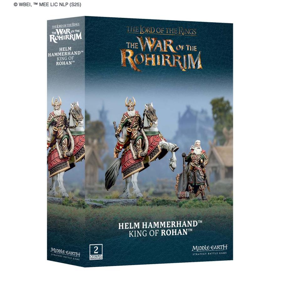 ゲームズワークショップ M-E Sbg：Helm Hammerhand King Of Rohan