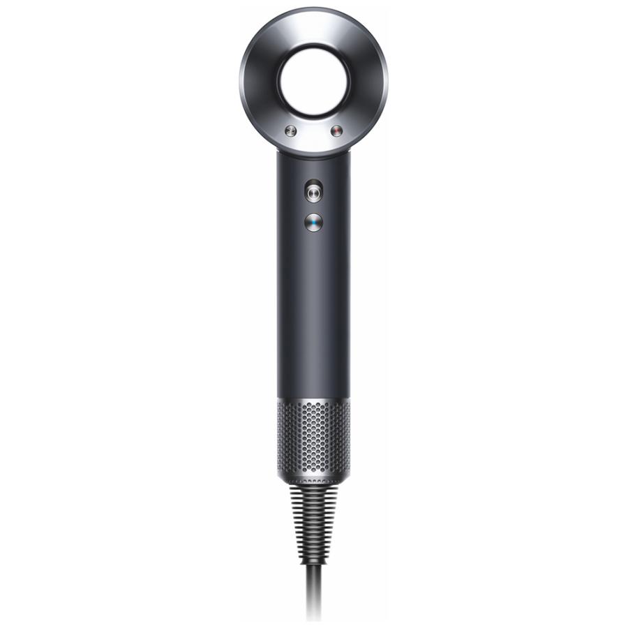 スイーツ柄 ブルー dyson ヘアードライヤー ブラック - ヘアドライヤー