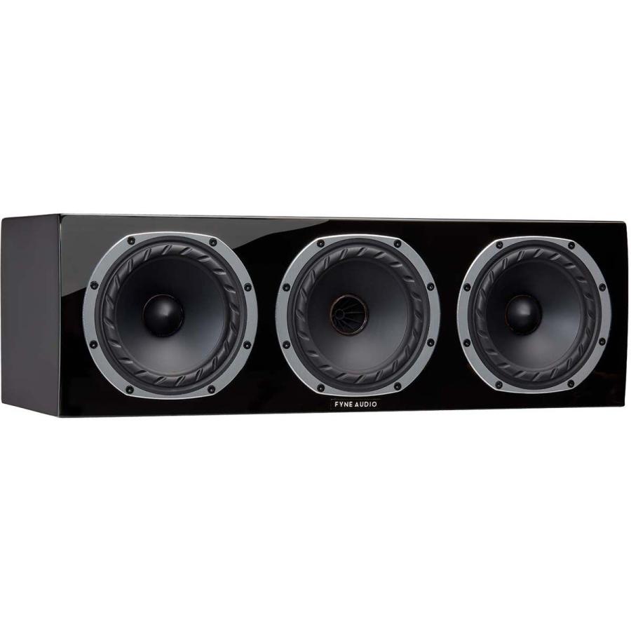 ファインオーディオ 2.5ウェイ・センタースピーカー(ピアノグロス・ブラック)(1本) FYNE AUDIO《F500 Series》 F500C-PGB 返品種別Aの画像