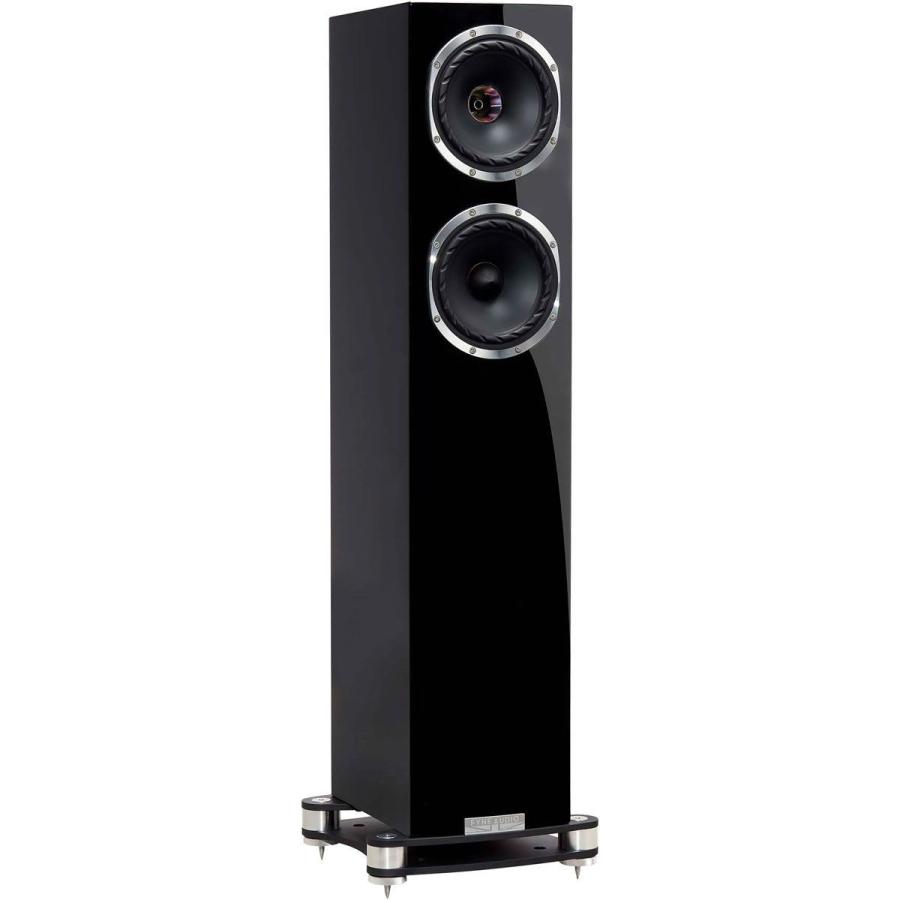 ② 【美品・上位機種】Fyne Audio F501SP スピーカー SPモデル ファインオーディオ フロア型スピーカー(ピアノグロス・ブラック)(ペア