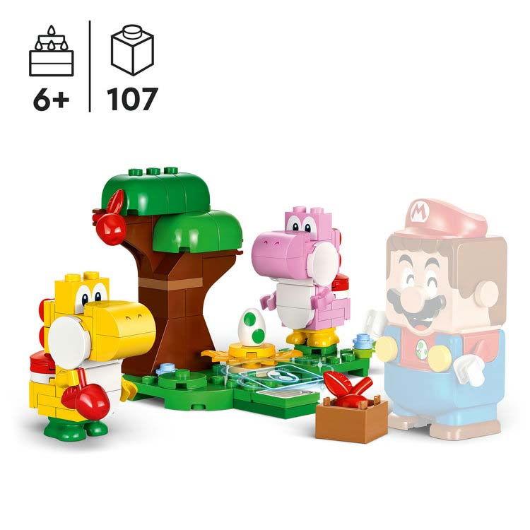 レゴジャパン レゴ(R)スーパーマリオ 森の中の ヨッシー と タマゴ(71428) 返品種別B｜joshin｜05