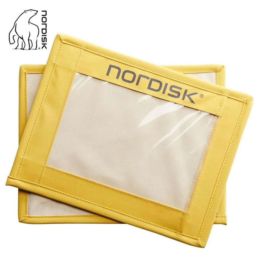 NORDISK（ノルディスク） ネームボード(2枚) マスタード ／3日〜6日で