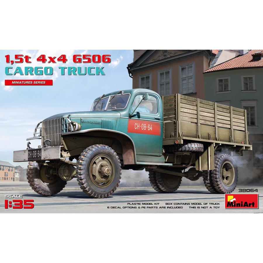 ミニアート（MiniArt） 1/ 35 1.5t 4x4 G506 カーゴトラック(MA38064