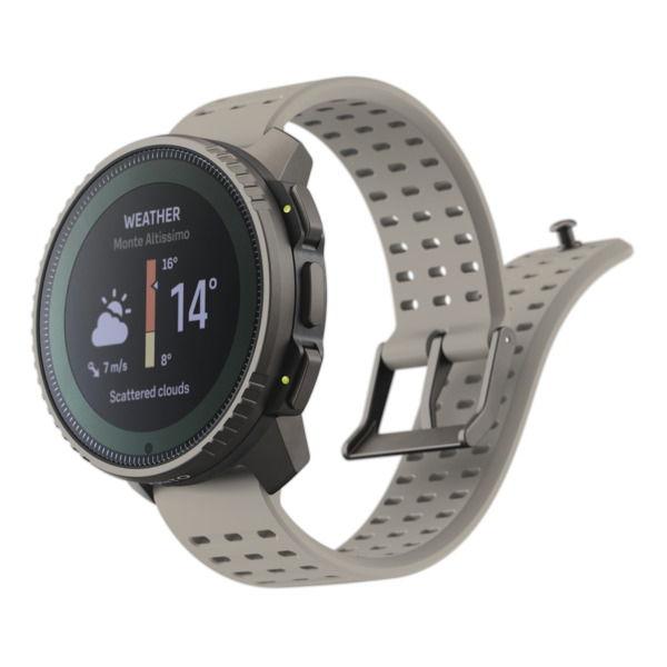 スント (国内正規品)SUUNTO VERTICAL TITANIUM SOLAR SAND スマートウォッチ(サンド) SS050860000 返品種別Bの画像