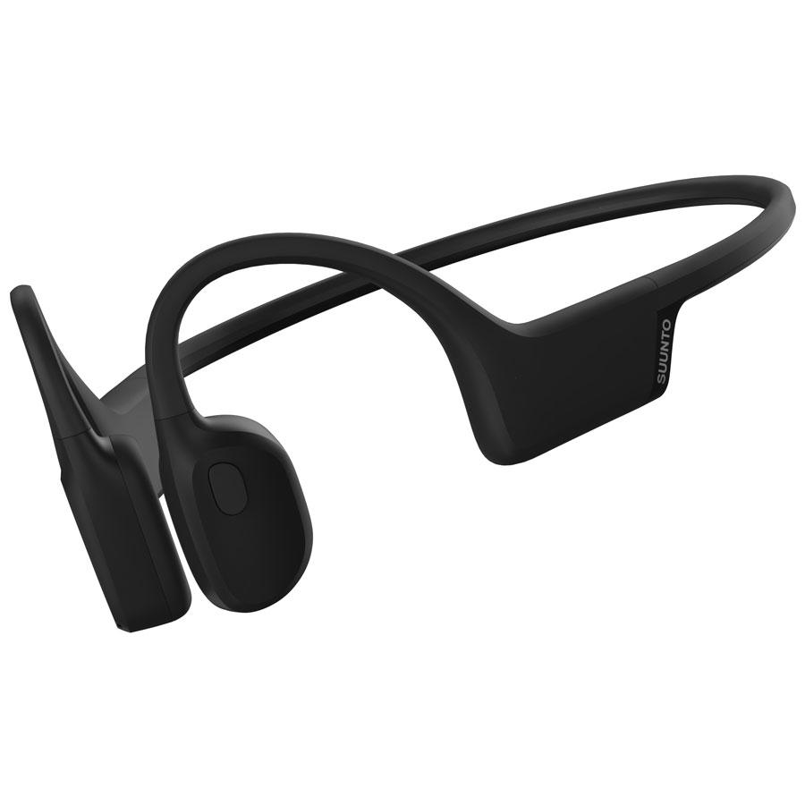 SUUNTO（スント） 完全ワイヤレス Bluetooth対応 骨伝導イヤホン(BLACK