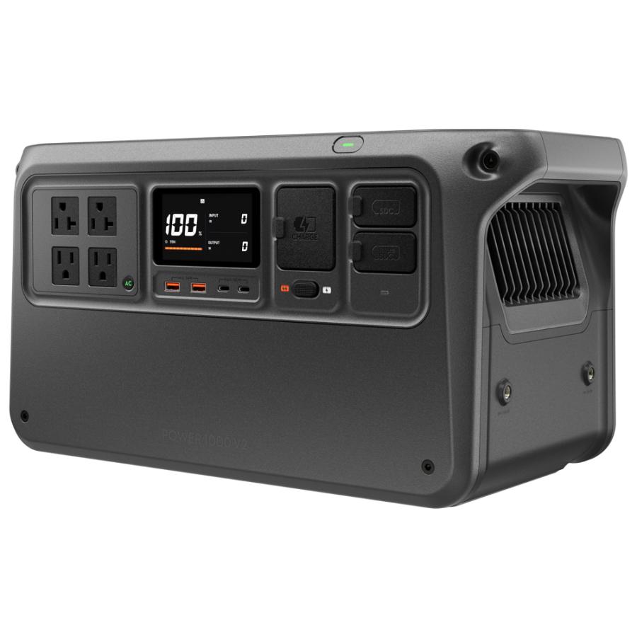 DJI JAPAN ポータブル電源 1024Wh AC出力コンセント4口 USB-C出力搭載 DJI Power 1000 V2 DY0039(1000V2) 返品種別B