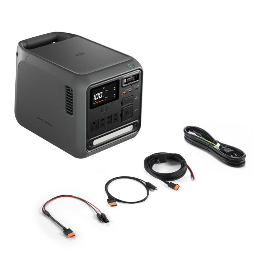DJI DJI JAPAN ポータブル電源 1008Wh ACコンセント4口 USB-C出力搭載