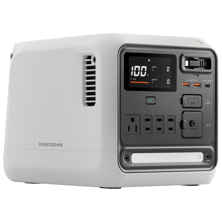 DJI JAPAN ポータブル電源 1008Wh ACコンセント4口 USB-C出力搭載 DJI Power 1000 Mini White DY0050 返品種別B（Yahoo!・Joshin web）