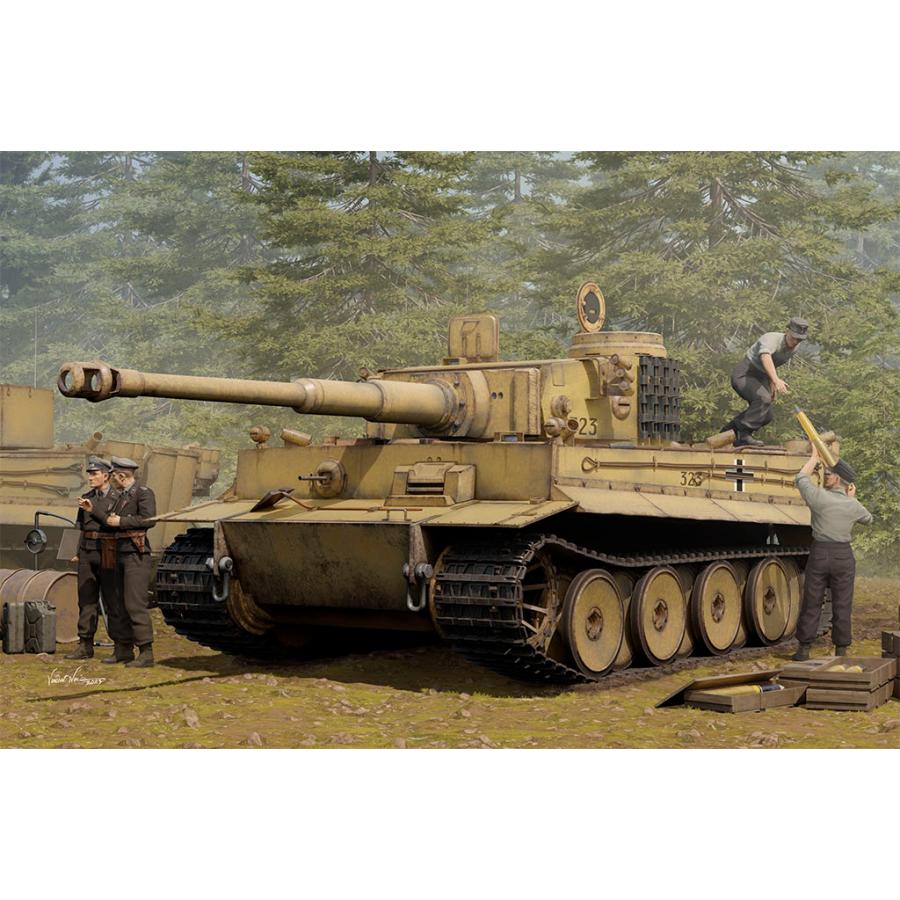 ホビーボス 1/ 16 ドイツ重戦車 タイガーI(初期型)(82607)プラモデル