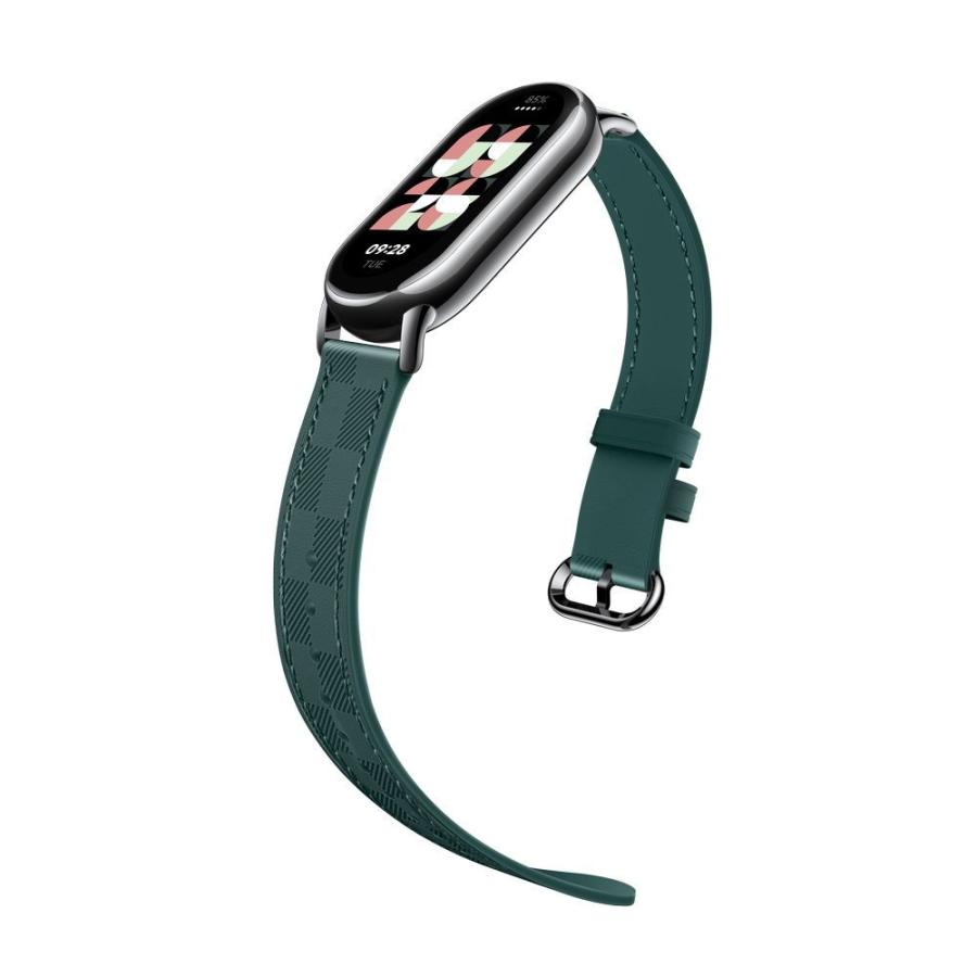 Xiaomi(シャオミ) (国内正規品)Xiaomi Smart Band 8 Checkered Strap Green (交換バンド) BHR7308GL 返品種別A｜joshin｜05