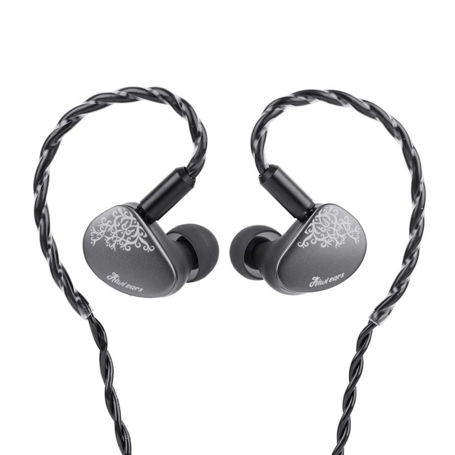 Kiwi Ears ダイナミック密閉型カナルイヤホン(グレー) Cadenza II