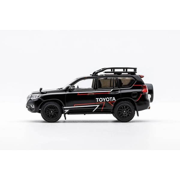 ゲインコーププロダクツ 1/ 64 トヨタ ランドクルーザー プラド 150 Rally Version(RHD) ブラック(KS033-216)ミニカー 返品種別B｜joshin｜02