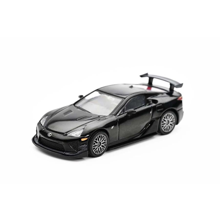 ダイキャストチーム 1/ 64 Lexus LFA (LHD) Nurburgring Edition ブラック(LL-083-377)ミニカー 返品種別B（Yahoo!・Joshin web）