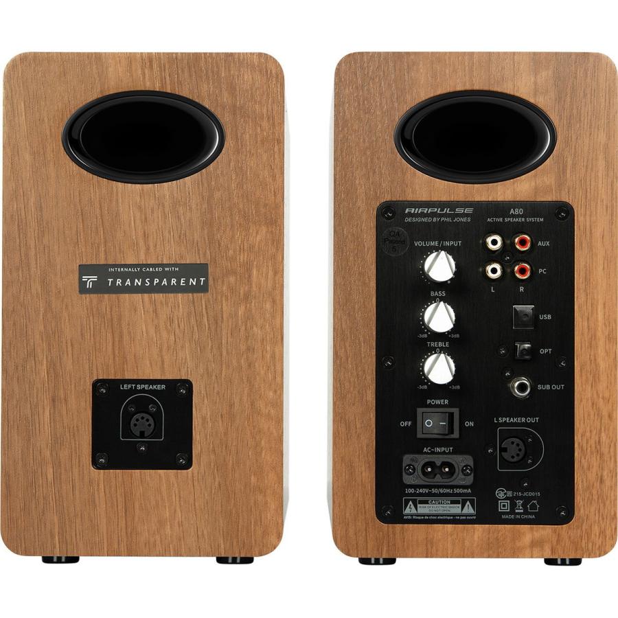 エアパルス ハイレゾ対応アクティブ・スピーカー AIRPULSE A80(ペア) 返品種別Aの画像
