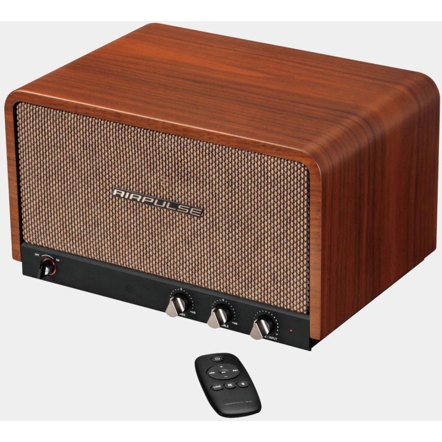 エアパルス Bluetooth入力対応アクティブ・スピーカー AIRPULSE P100X 返品種別Aの画像