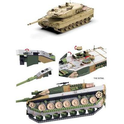 ボーダーモデル 1/ 72 レオパルド2 A5/ A6(TK7201)プラモデル 返品種別B｜joshin｜03