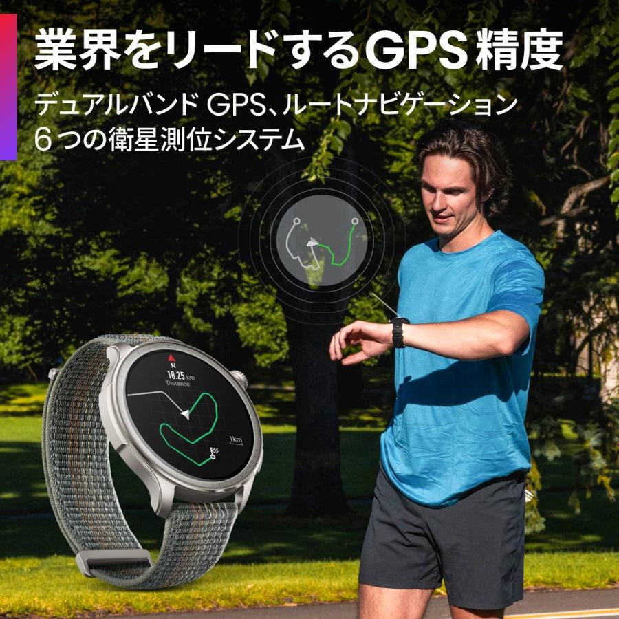 AMAZFIT Amazfit Balance ミッドナイト スマートウォッチ SP170065ミッドナイト 返品種別A｜joshin｜09