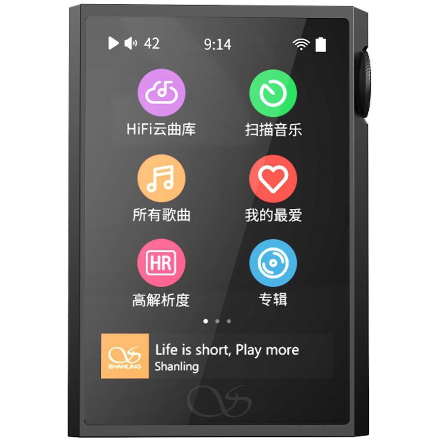 シャンリン デジタルオーディオプレーヤー(ブラック) Shanling
