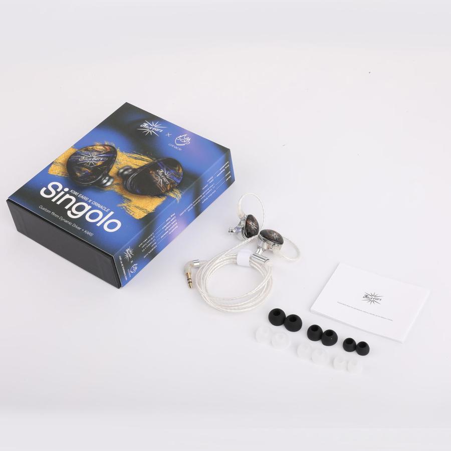 Kiwi Ears ダイナミック型カナルイヤホン(ブラック) Singolo SINGOLO-BLACK 返品種別A｜joshin｜13