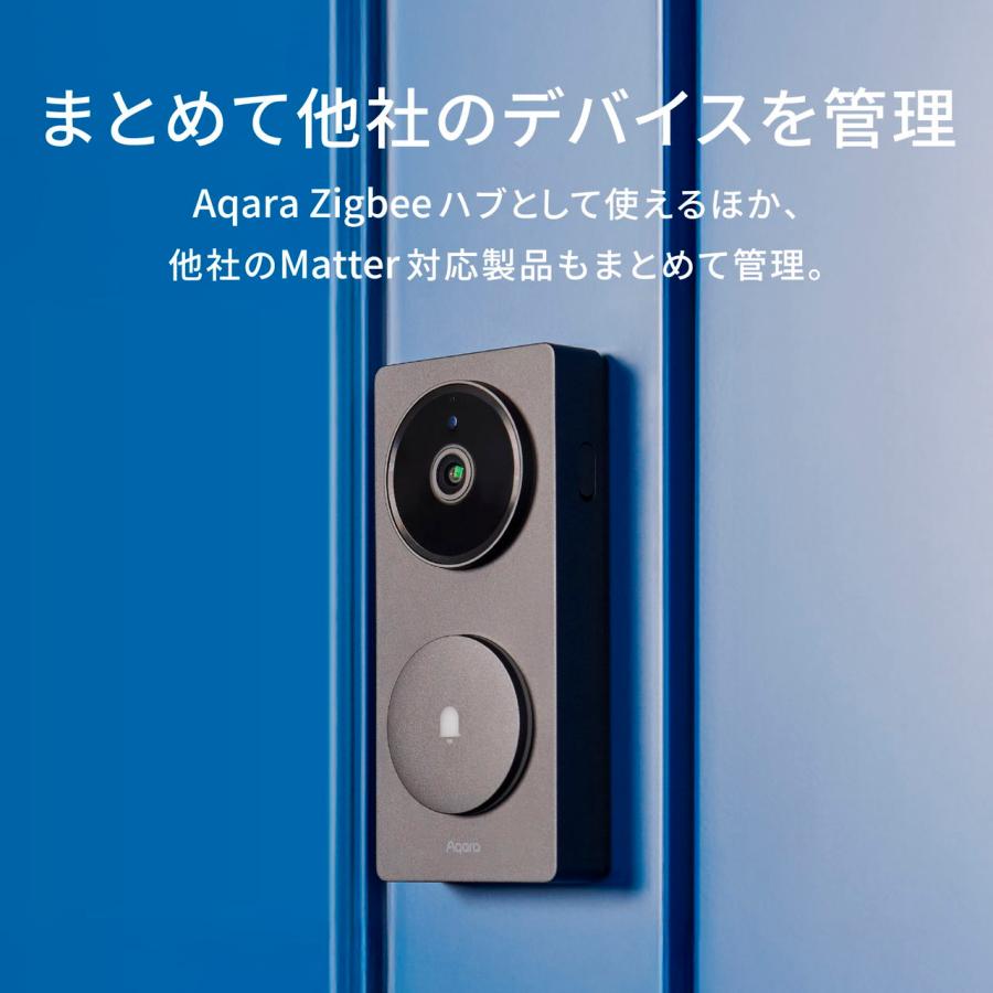 Aqara(アカラ) ドアベルハブ G410 セレクト(ブラック) Aqara CH-C09DBK