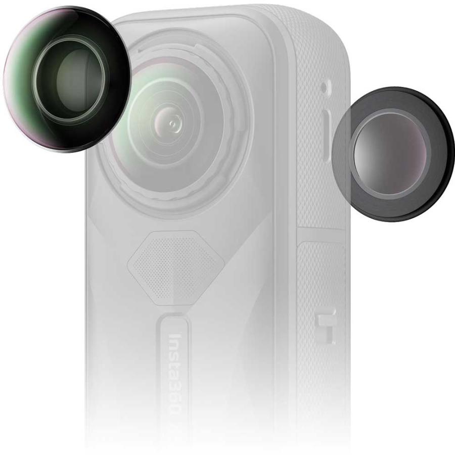 Insta360 Insta360 Insta360「X5」用レンズ交換セット(ダブルレンズ 