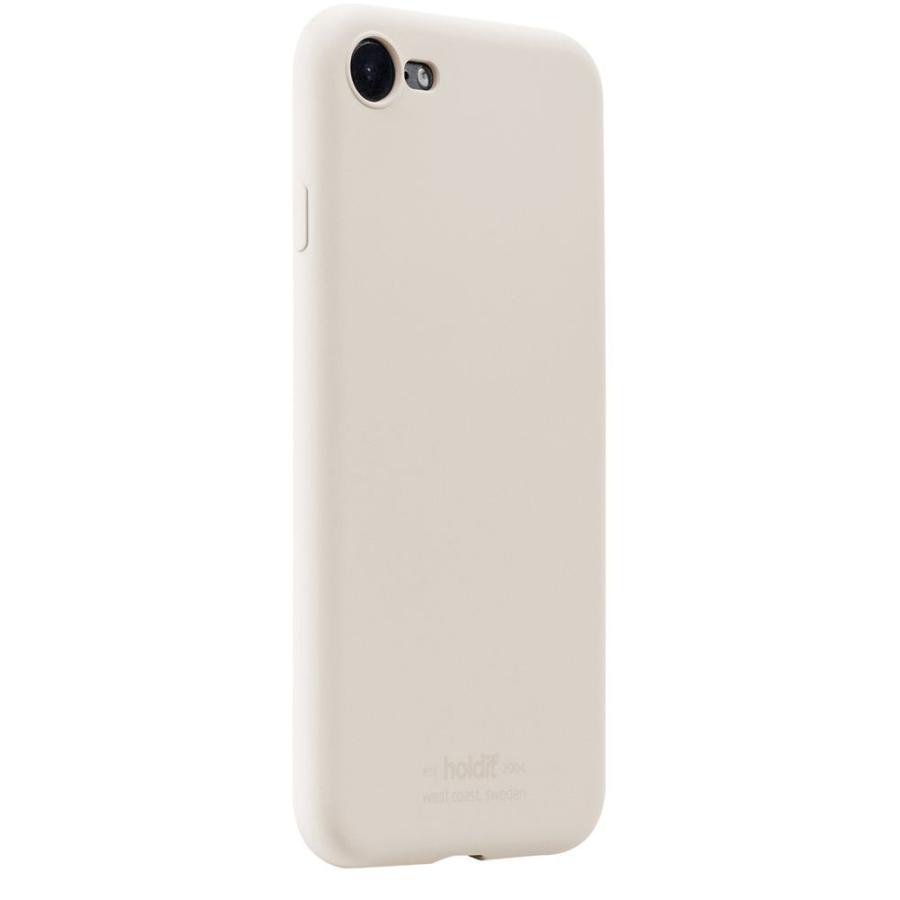 Holdit(ホールディット) iPhoneSE/ 8/ 7用 ソフトタッチシリコーンケース(ココナッツミルク) Holdit 15115 返品種別A｜joshin｜02