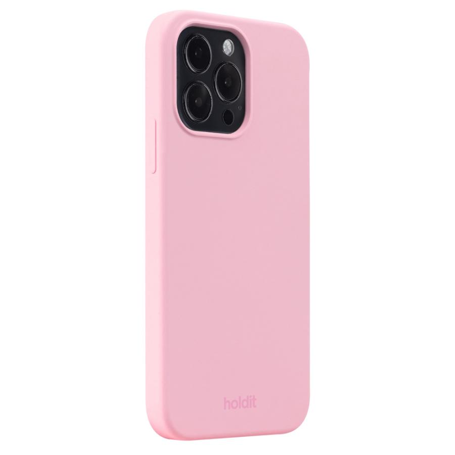 Holdit(ホールディット) iPhone15 Pro Max(6.7inch/ 3眼)用 ソフトタッチシリコーンケース(Pink) 16003 返品種別A｜joshin｜02