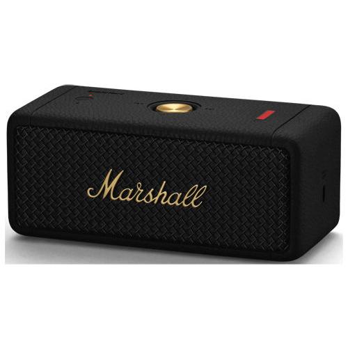 マーシャル Bluetooth対応 ポータブルスピーカー EmbertonII(ブラック＆ブラス) Marshall EmbertonII EMBERTON2B-AND-B 返品種別A｜joshin｜03