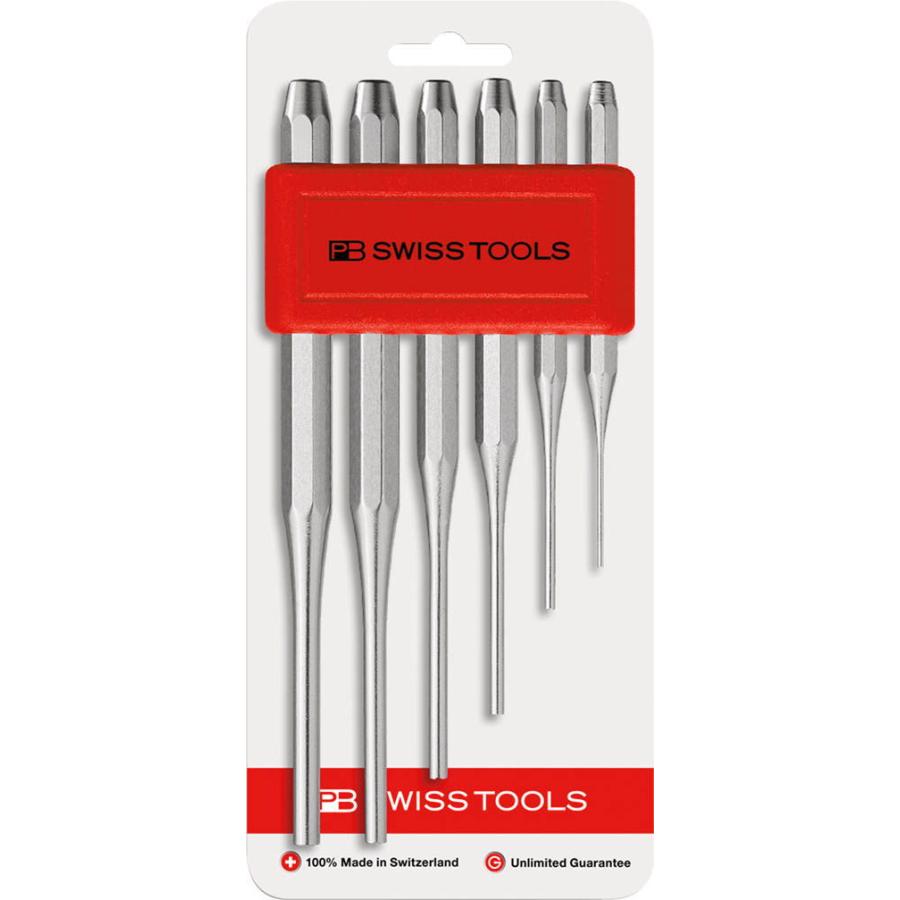 工具　DIY PB Swiss Tools ピンパンチ  八角形 モデル PB SWISS TOOLS PBスイスツールズ 平行ピンポンチセット 八角胴