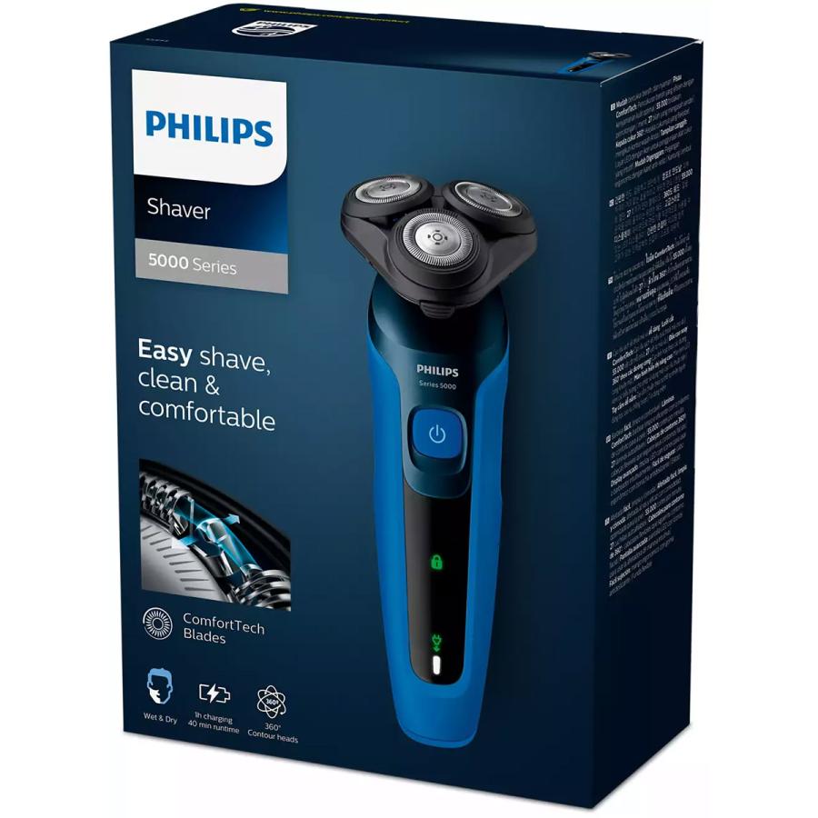 フィリップス メンズシェーバー[電気シェーバー](回転刃)(ネイビーブルー) PHILIPS Shaver series 5000 S5444/ 03 返品種別A｜joshin｜04