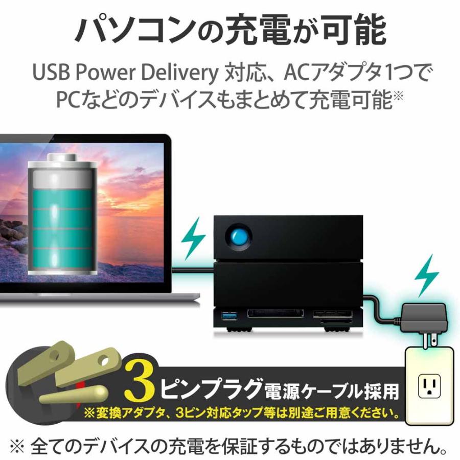 【未使用】LaCie 2big Dock TB3 20TB 外付けハードディスク Amazon.com: LaCie Seagate 2big Dock 20TB External HDD