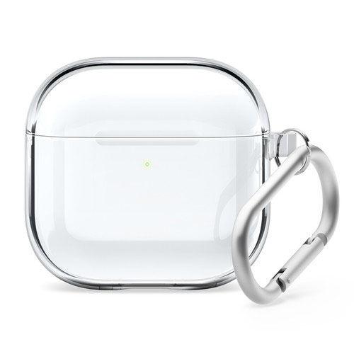 エラゴ AirPods4用 カラビナ付きTPUケース(クリア) elago CLEAR HANG CASE for AirPods 4 EL_AP4CSTPHR_TR 返品種別A