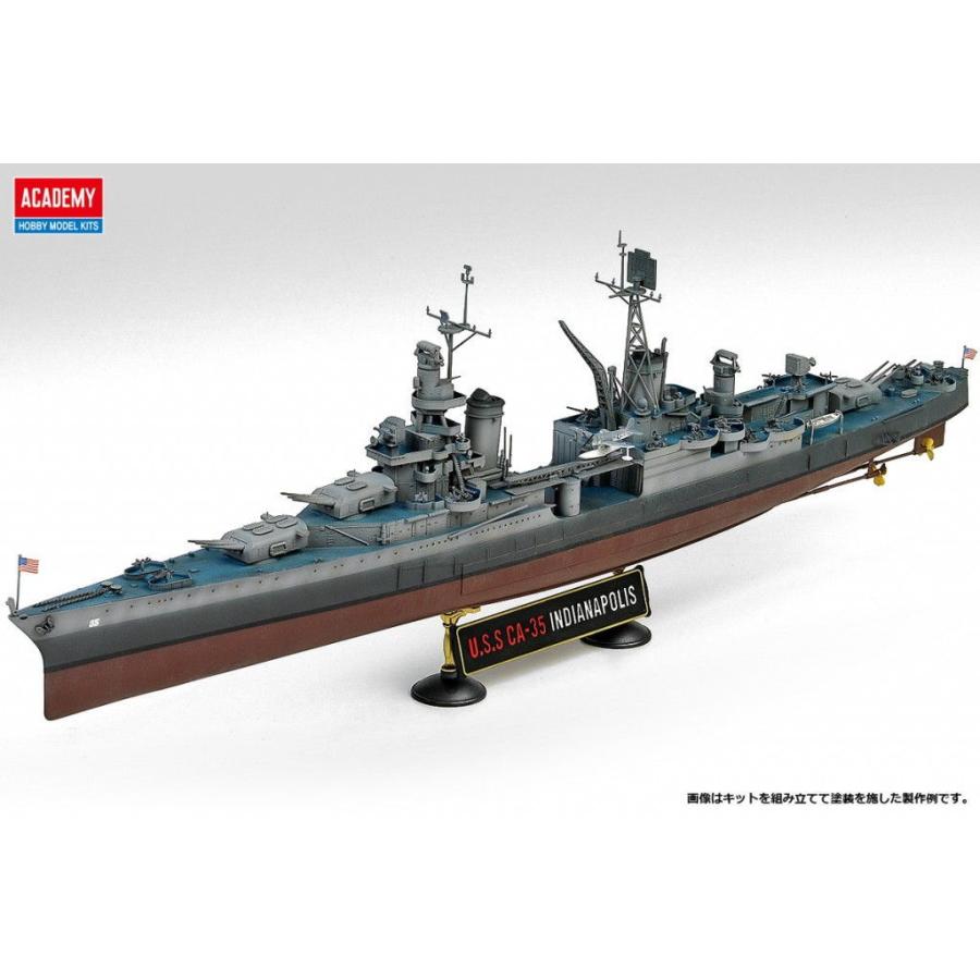 アカデミー 1 350 アメリカ海軍 重巡洋艦 Ca 35 インディアナポリス プラモデル 返品種別b Joshin Web 通販 Paypayモール