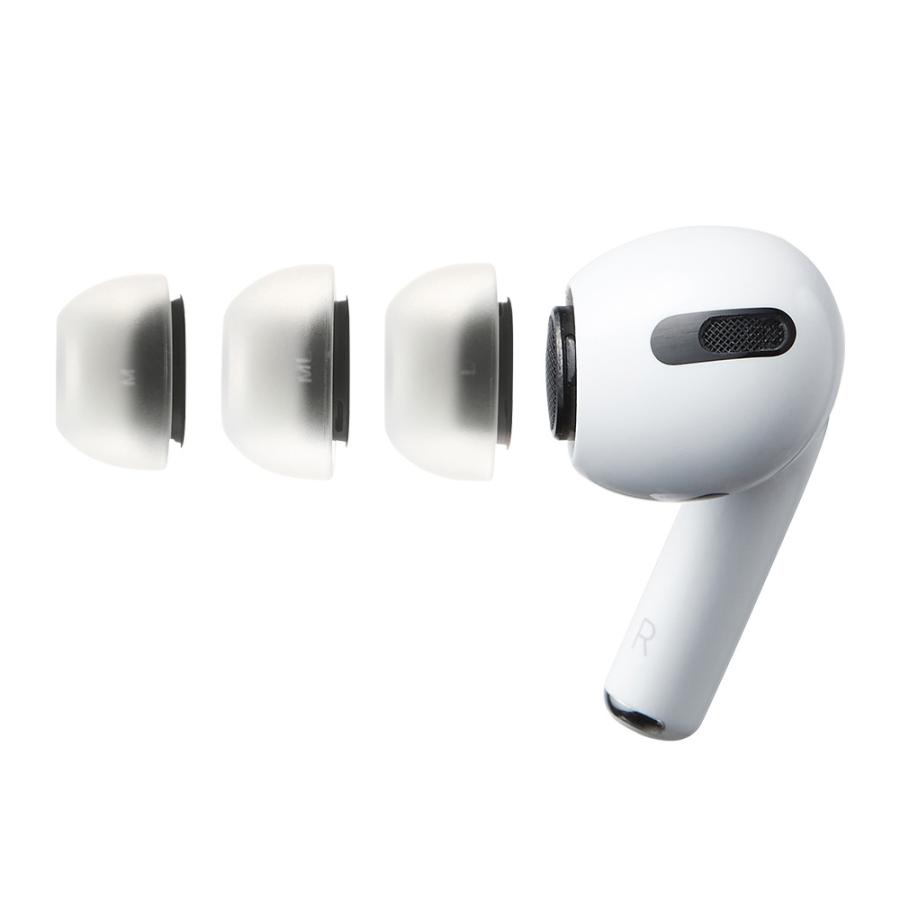 AZLA AirPods Pro用イヤーピースセット(M/ ML/ Lサイズ各1ペア) AZLA《SednaEarfit MAX for AirPods Pro》 AZL-MAX-APP-SET-L 返品種別A｜joshin｜02