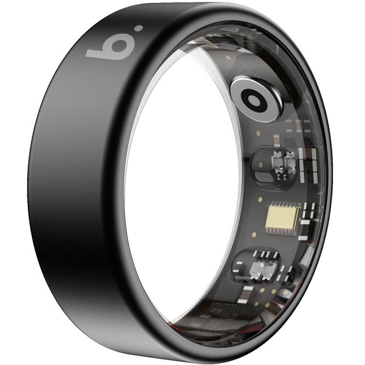 B．Ring(ブリング) スマートリング G2 チタン US9号(ブラック 