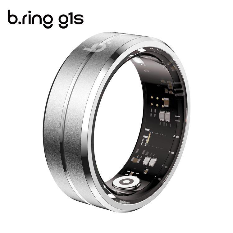 APPOSTER JAPAN b.ring G1S スマートリング ステンレス Size 7 BS076SSVRNG2 [シルバー]
