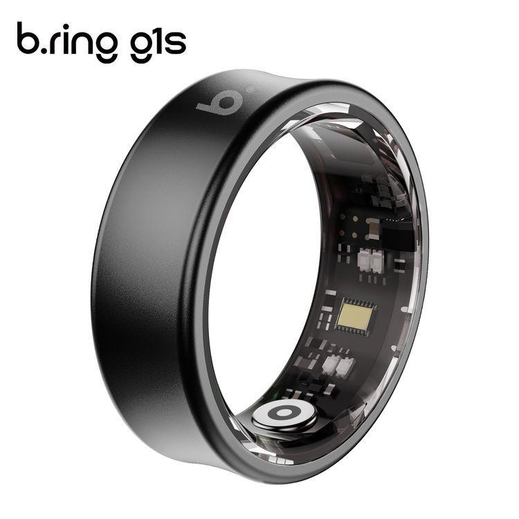 APPOSTER JAPAN b.ring G1S スマートリング ステンレス Size 9 BS096SBKRNG2 [ブラック]