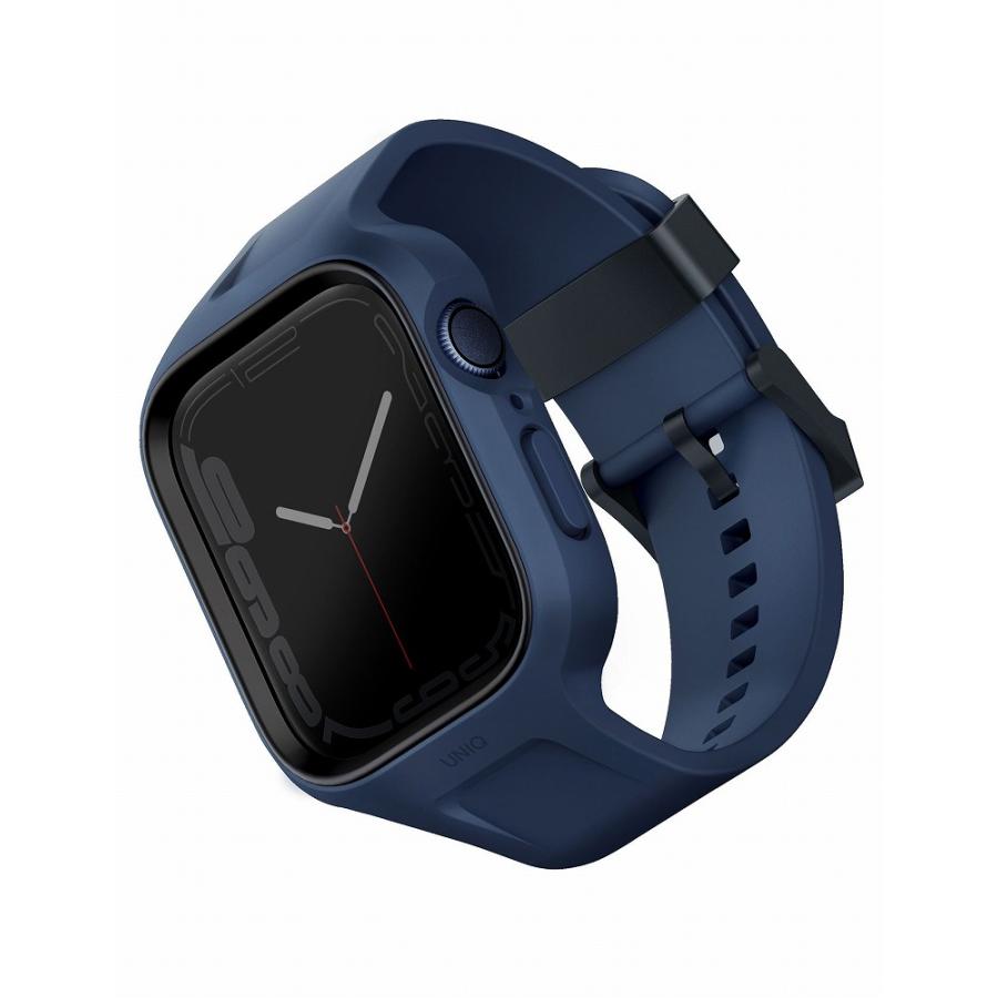 UNIQ Apple Watch 44/ 45mm用 MONOS 2IN1 STRAP WITH HYBRID CASE UNIQ