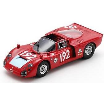 スパークモデル スパーク 1/ 43 Alfa Romeo T33-2 No.192 3rd Targa