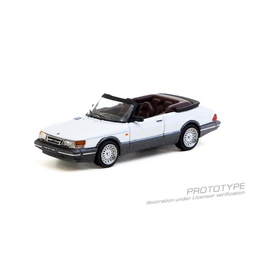 ターマックワークス 1/ 64 Saab 900 Turbo Convertible White(T64G-067