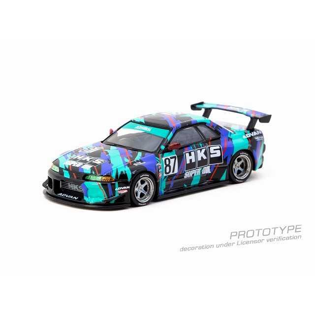 ターマックワークス 1/ 64 Nissan Skyline (R32) Widebody HKS(T64G