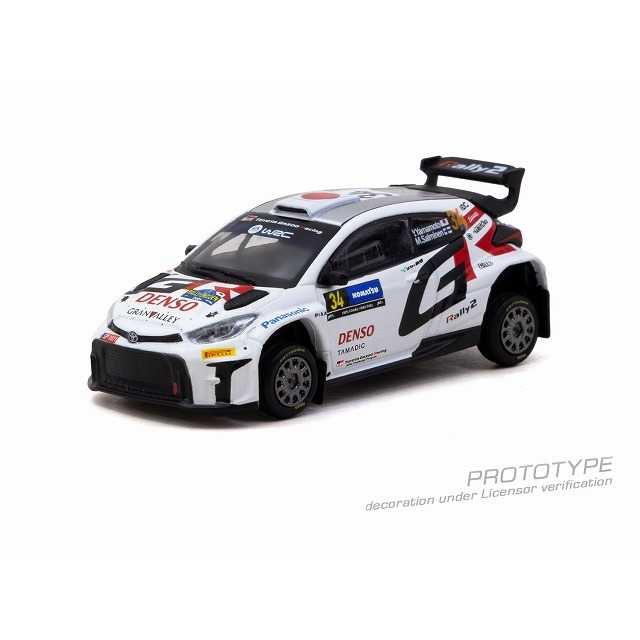 ミニカー TOYOTA GR Yaris Rally 2 Rally Sweden2024 ターマックワークス 1/ 64 Toyota GR Yaris Rally2 Rally Sweden 2024