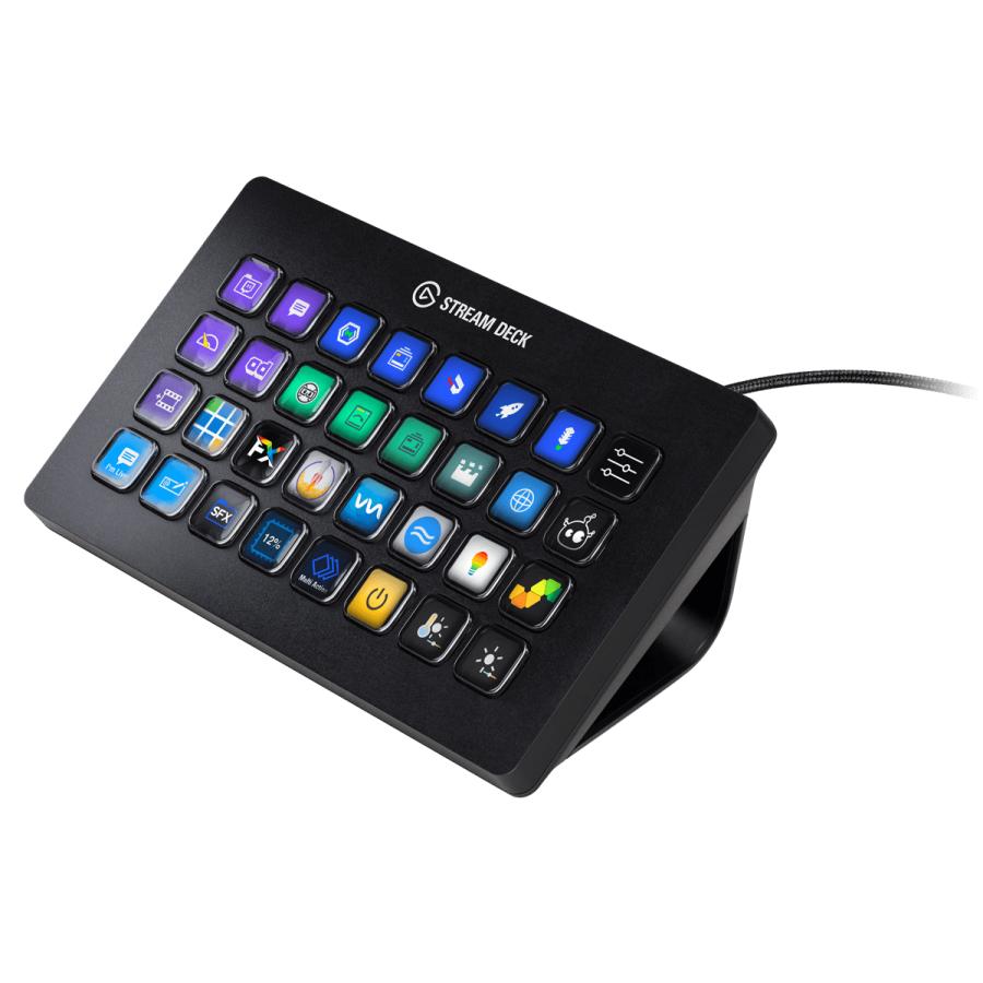 ★美品★ エルガト ストリームデック ショートカット キーボード elgato(エルガト) ストリームデック ショートカットキーボード STREAM