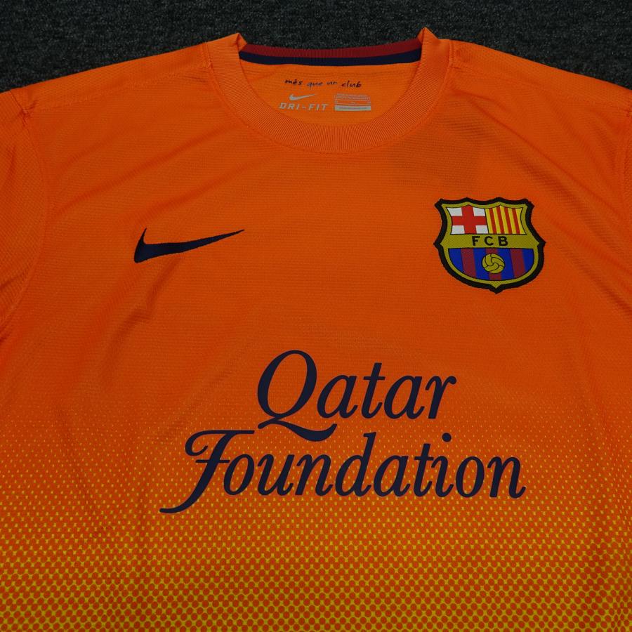 XL 上下セットFCバルセロナ 12-13 アウェイ Nike ユニフォーム