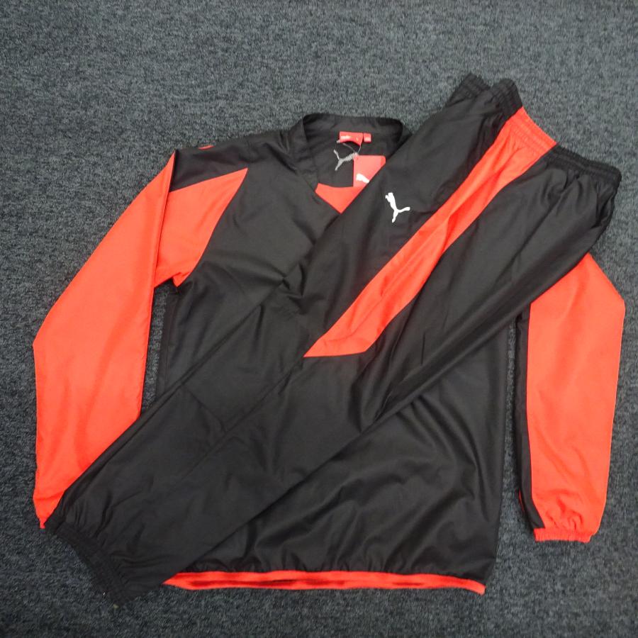 PUMA（プーマ） [最終処分価格!!] 裏付きピステ上下セット BLK (XO-O