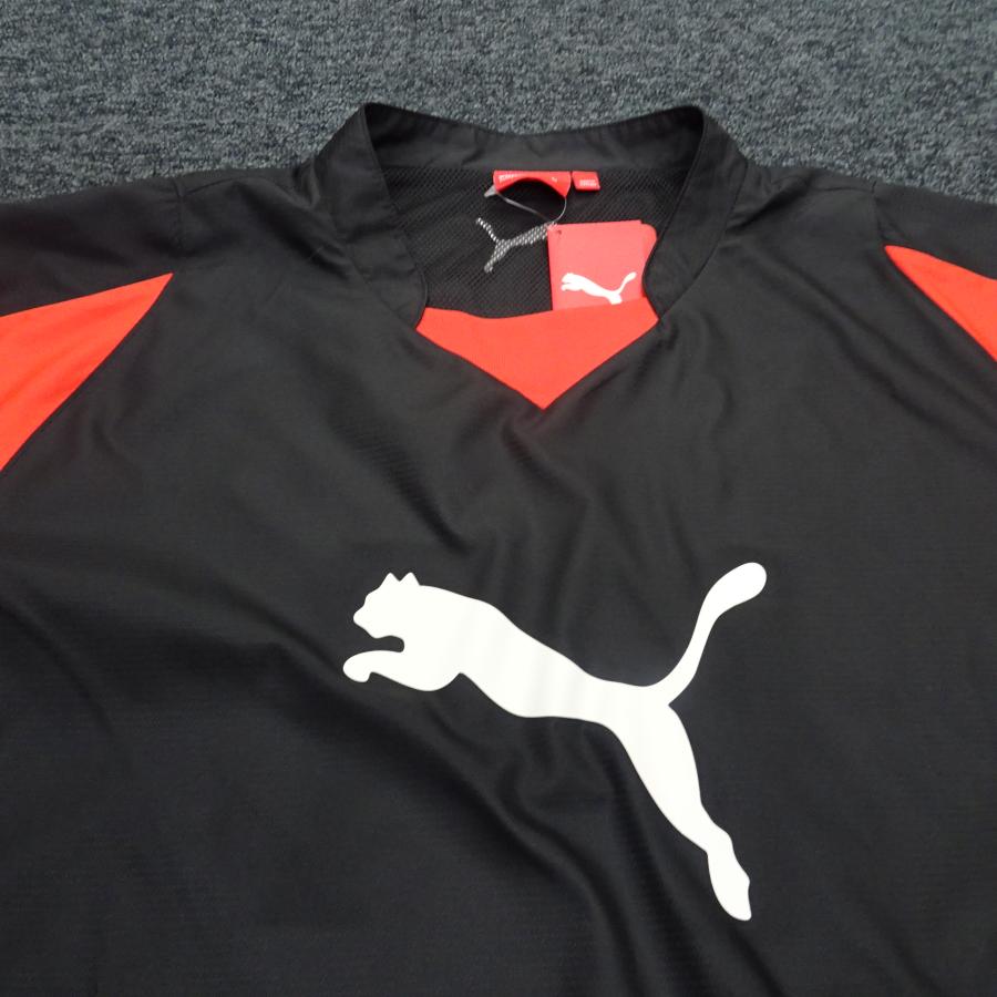 PUMA　裏起毛ピステ上下セット　サイズ：Ｍ　未着用・購入時タグ付き PUMA（プーマ） [最終処分価格!!] 裏付きピステ上下セット BLK (L-M