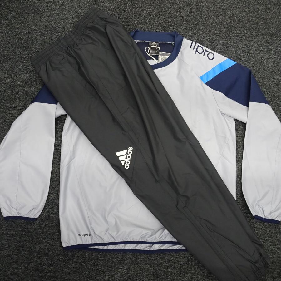 adidas（アディダス） [最終処分価格!!] ピステ上下セット SLV